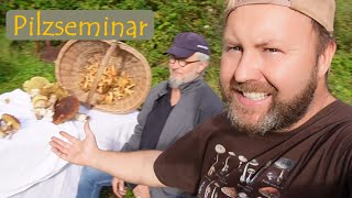 Das große Speisepilz-Seminar in der Wildnisschule Ruhr | mit Thorsten Wollberg u