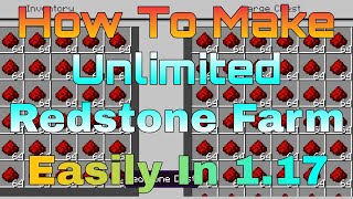 How to make redstone farm in minecraft easily get unlimited redstone | By - Gamingistan |
