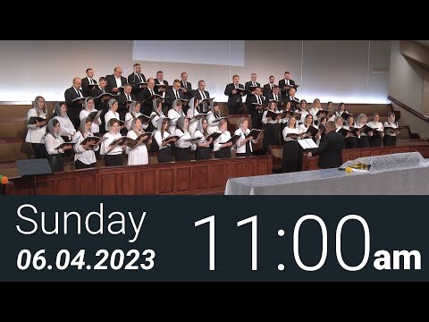 06/04/2023 Sunday 11am - Full Service