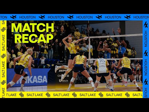 Match Recap | LOVB Houston at LOVB Salt Lake | Jan. 22, 2026