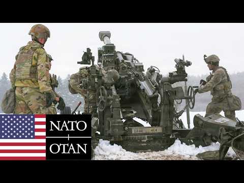 U.S. Army M777 Howitzers: Live-Fire Exercise in Germany, NATO