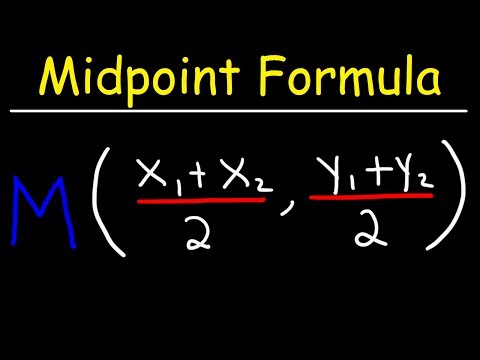 Midpoint Formula
