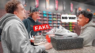 Your Shoes are Fake!