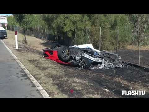 Accidente de Ferrari en Italia 2023 IN SARDEGNA  CI SONO ALTRI FERITI 1