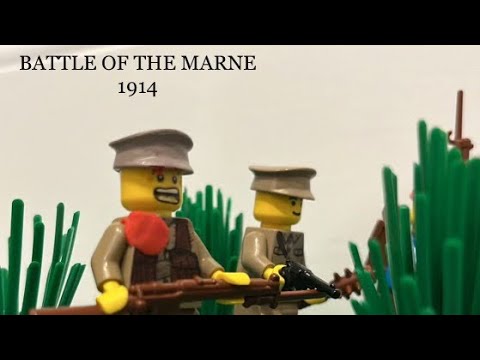 LEGO WW1 Battle of the Marne stop motion
