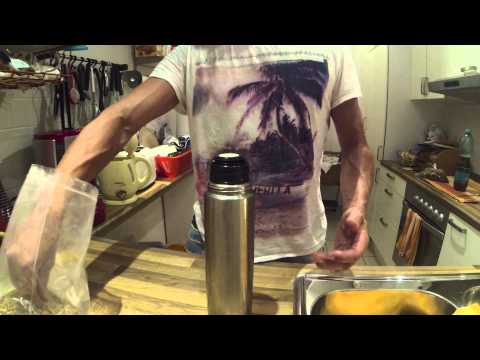 Partikelköder quellen über Nacht