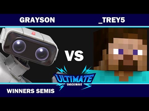 USW 143 - Winners Semis - SE FRKS | Grayson (ROB) VS DRiP | _trey5 (Steve) - SSBU Ultimate