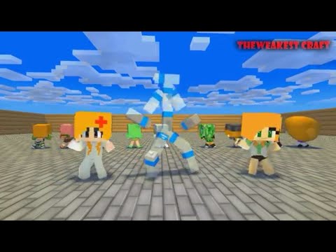 Sadako and Alex Dance Alan Walker - The Spectre Monster School Theweakest Craft