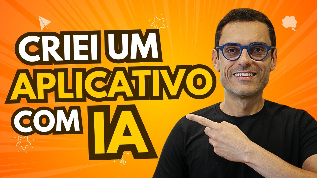CRIEI MEU PRIMEIRO APLICATIVO DO ZERO USANDO IA - ISSO É O FUTURO!