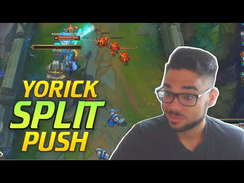 Yorick is the BEST SPLITPUSHER champ in League of Legends! | Yorick to diamond series 💎