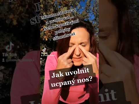 Jak uvolnit ucpaný nos od rýmy? 😤  Použij reflexní body!