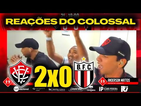 REAÇÕES SHOW DA VITÓRIA DO COLOSSAL - VITÓRIA 2X0 BOTAFOGO SP [BRASILEIRÃO SÉRIE B 2023]