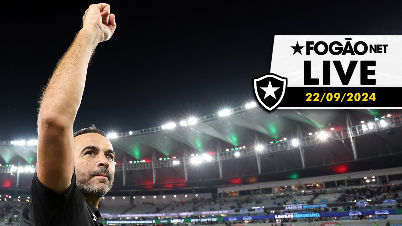 LIVE | Botafogo, o demolidor de tabus; Artur Jorge mostra ter elenco nas mãos