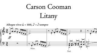 Cooman - Litany (2017) - Metzler organ, Poblet, Hauptwerk