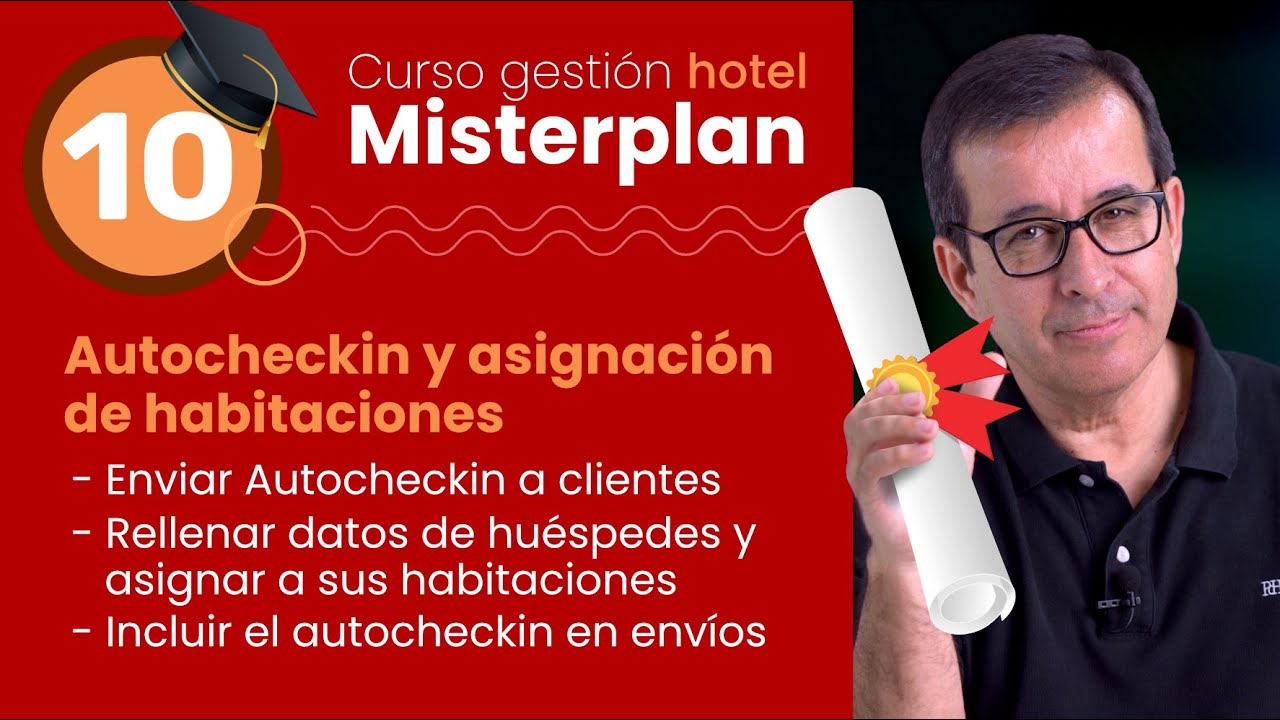Autocheckin online y asignación de habitaciones