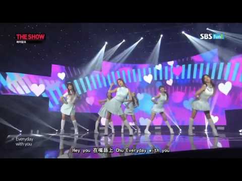 140415 Apink -  Mr. Chu Live HD SBS The Show All About K Pop