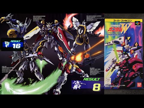 Gundam Wing Endless Duel : Heavyarms Survival Japanese Famicon SNES