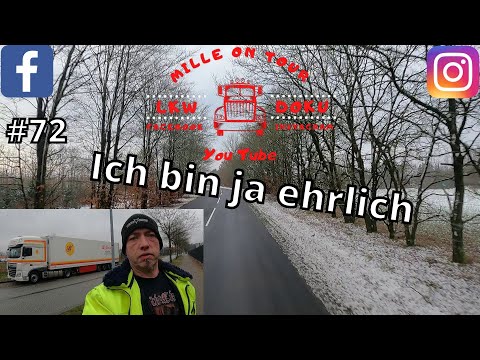 Ich bin ja ehrlich  #72  I  Mille on Tour l Lkw Doku l Deutsch l Fernfahrer