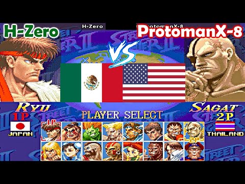 Super Street Fighter II X: Grand Master Challenge - H-Zero vs ProtomanX-8