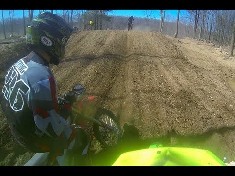 HELMET CAM: Scotty Clark - Tomahawk MX / Loretta Lynn Area Qualifier (MXPTV)