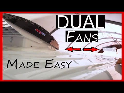Max Air Roof Fans | FOUR SEASON VAN LIFE | EP.10
