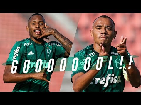 PALMEIRAS 4 X 0 SANTOS - GOLS (HD) - PAULISTA SUB 20