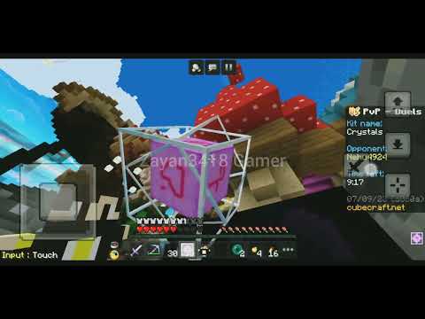 Crystal PVP Montage of Pocket edition player in Pakistan #marlow #drdonut #raslin #netheritepot