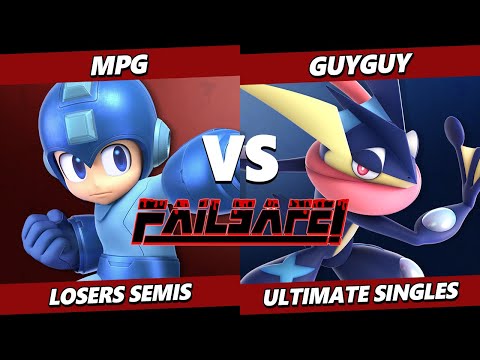 Failsafe Fall 2023 Losers Semis - MPg (Mega Man) Vs. Guyguy (Greninja) Smash Ultimate - SSBU