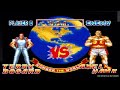 Fatal Fury 2 Terry Vs Axel Hawk