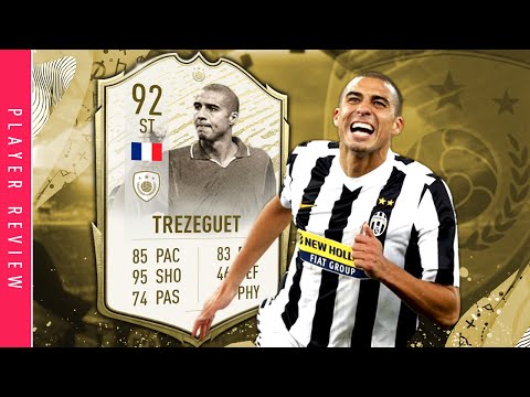FIFA 20 Icon Swaps Trezeguet Review | 92 Prime Icon Moments Trezeguet Player Review