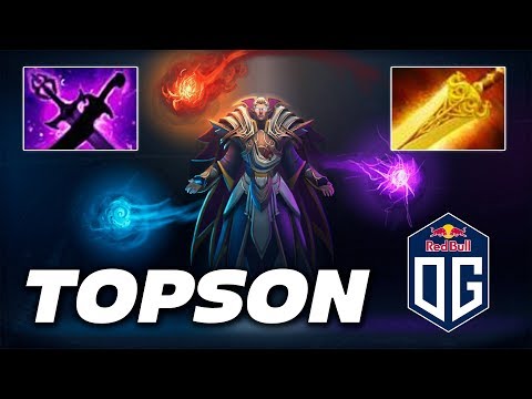 Topson Invoker with Radiance & Kaya and Sange | Dota 2 Pro Gameplay