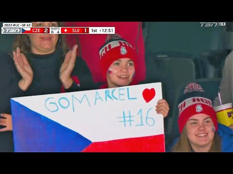 Marcel Marcel scores FILTHY coast-to-coast Goal (World Juniors 2023)