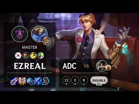 Ezreal ADC vs Miss Fortune - KR Master Patch 10.6