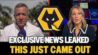 🟡⚫MY GOSH NOBODY WAS EXPECTING LATEST NEWS FROM WOLVES TODAY