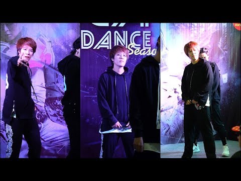 170903 직캠 "NING"(Quarter Back) - "블링블링"(아이콘) @ MEGA PLAZA ; Cam by CAKE