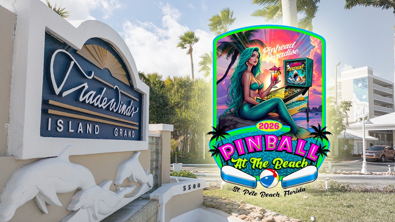 PINBALL AT THE BEACH