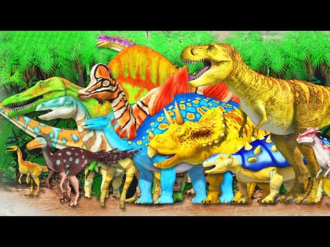 Dino Dan: Dino Racer Gameplay - 20 Dinosaurs