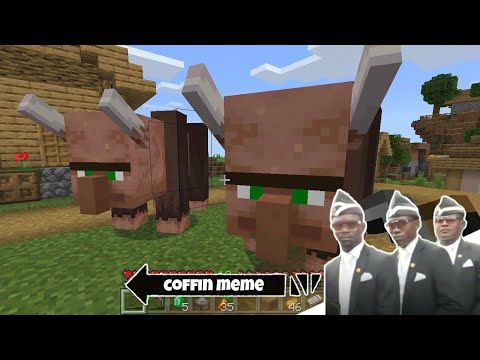 Coffin Meme but It's CURSED Part 4 - Minecraft
