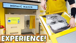 LEGO Store Personalized Mosaic Maker Experience & Tutorial 🖼
