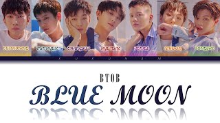 BTOB (비투비) - BLUE MOON | color-coded lyrics