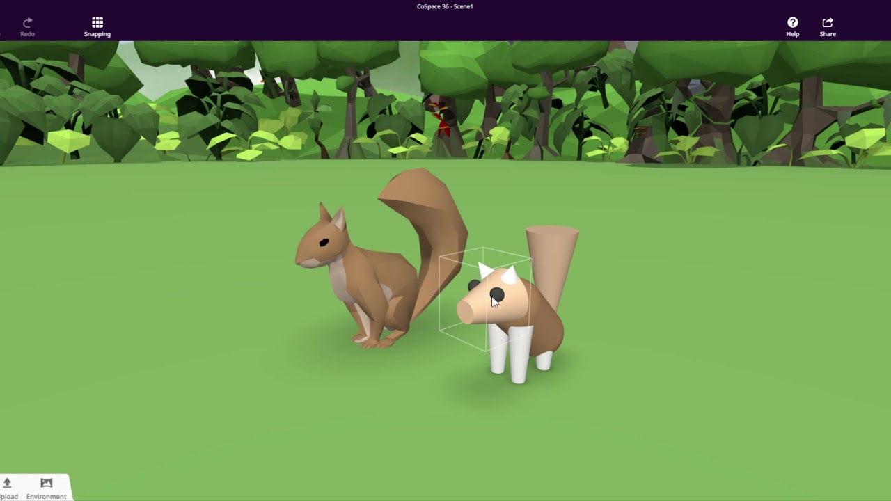 How to Select and Group Items in CoSpaces Edu