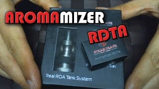 Aromamizer by SteamCrave - BasilisL (Greek ecig Reviews)
