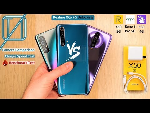 Realme X50 5G vs Redmi K30 vs Oppo Reno 3 Pro 5G