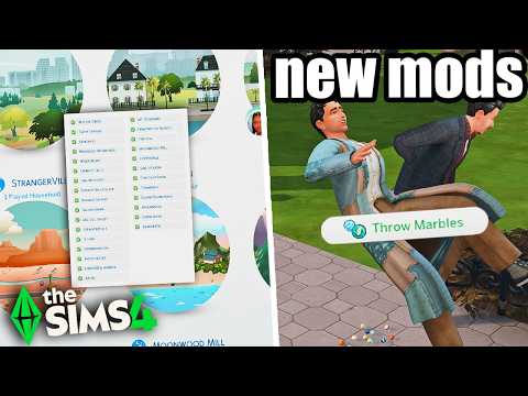 NEW Sims 4 MODS that will ENHANCE Gameplay & Customization! + LINKS