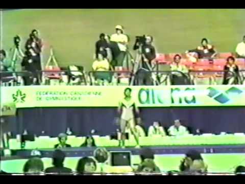 10th T JPN Maiko Morio V - 1985 World Gymnastics Championships 9.500