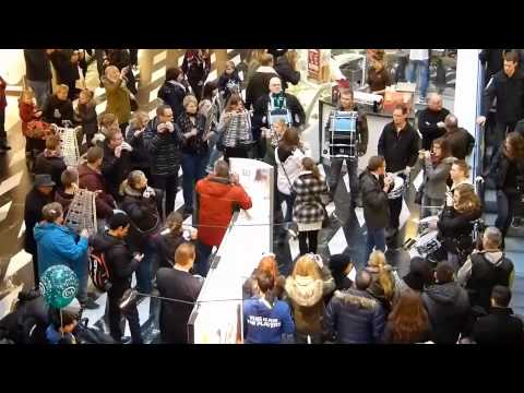 Spielmannszug Alverskirchen Highland Cathedral Flashmob Münster Arkaden
