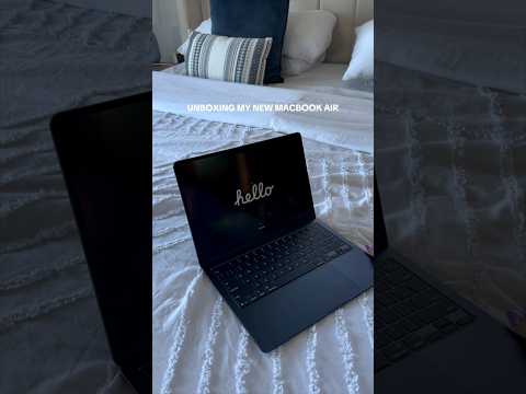 MacBook Air M4 13” Midnight Unboxing – The Perfect 2025 Upgrade!