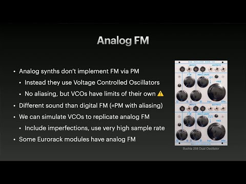 FM Synthesis Explained With Integrals - George Gkountouras - ADC22
