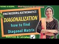 Diagonalization Of A Matrix Most Important Eigen Values And Eigen Vectors Short Tricks M1R25R23