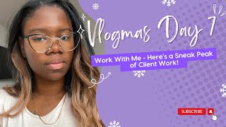 A Day In the Life of a VA Entrepreneur (Vlogmas Day Seven) | How I Manage and Organize My Work